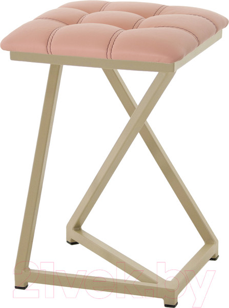 Изображение товара Табурет AMC Comfort 9К10.7 (кожзам коралл/капучино)