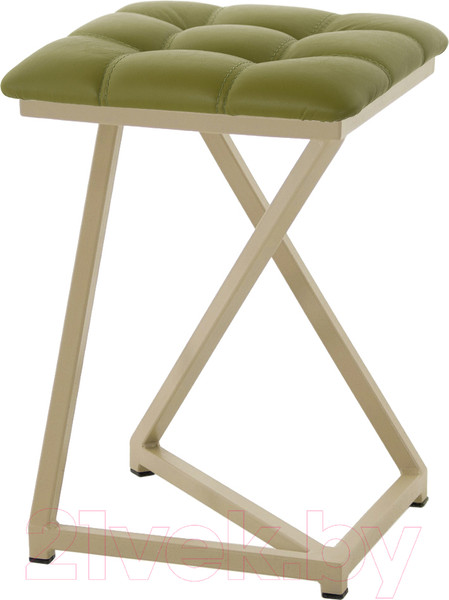 Изображение товара Табурет AMC Comfort 9К10.11 (кожзам оливковый/капучино)