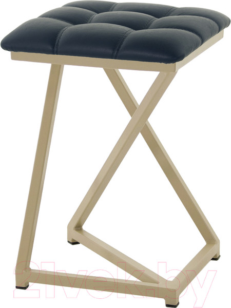 Изображение товара Табурет AMC Comfort 9К10.16 (кожзам антрацит/капучино)