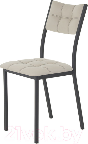 Изображение товара Стул AMC Comfort 3К1.3 (кожзам бежевый/черный)