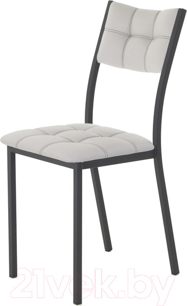 Изображение товара Стул AMC Comfort 3К1.6 (кожзам серый/черный)