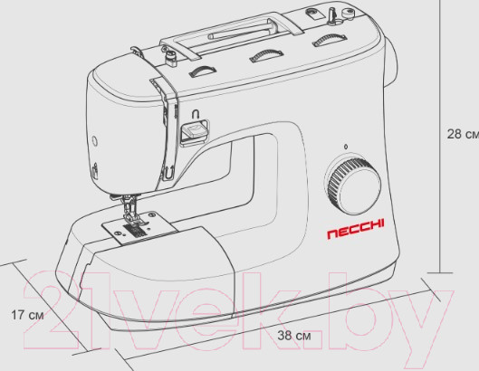 Изображение товара Швейная машина Necchi K432A