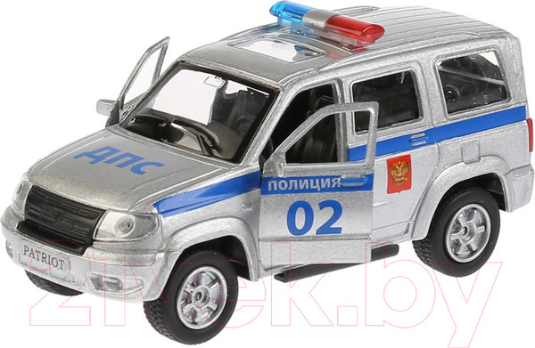Изображение товара Автомобиль игрушечный Технопарк UAZ Patriot Полиция / SB-17-81-UP-P-WB