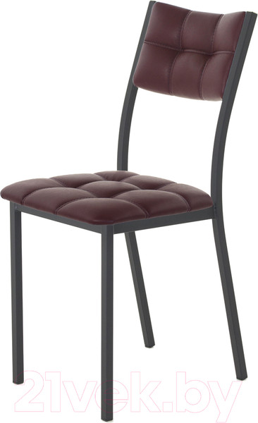 Изображение товара Стул AMC Comfort 3К1.14 (кожзам бордовый/черный)