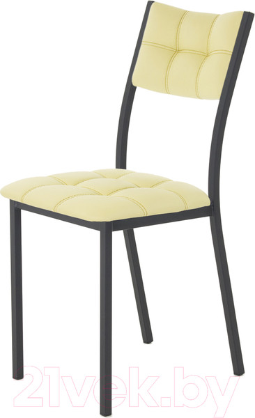 Изображение товара Стул AMC Comfort 3К1.15 (кожзам светло-желтый/черный)