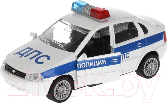 Изображение товара Масштабная модель автомобиля Технопарк Lada Kalina ДПС / CT-1049WB-10