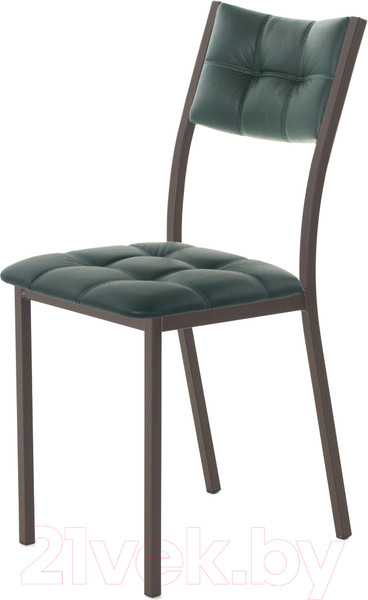 Изображение товара Стул AMC Comfort 3К2.9 (кожзам зеленый/коричневый)