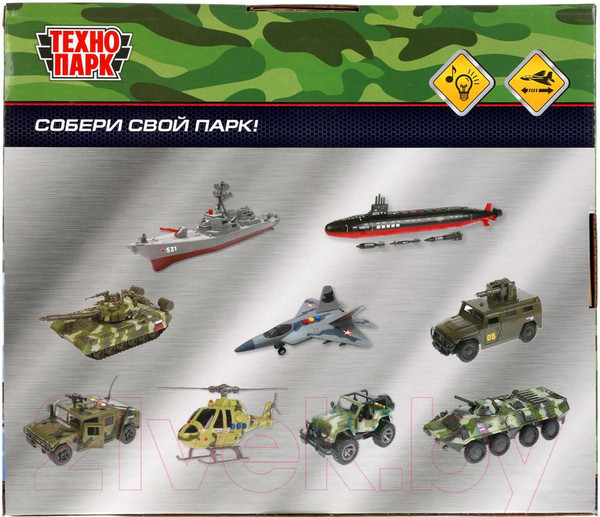 Изображение товара Самолет игрушечный Технопарк Истребитель / ZY1006390-R