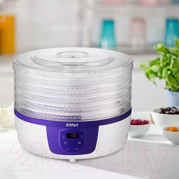Изображение товара Сушилка для овощей и фруктов Kitfort KT-1929