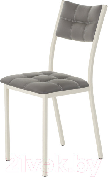 Изображение товара Стул AMC Comfort 3К3.5 (кожзам графит/слоновая кость)
