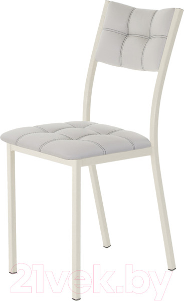 Изображение товара Стул AMC Comfort 3К3.6 (кожзам серый/слоновая кость)