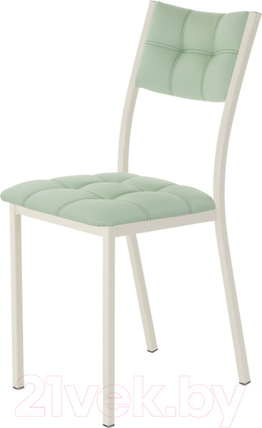 Изображение товара Стул AMC Comfort 3К3.10 (кожзам мятный/слоновая кость)