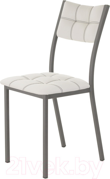 Изображение товара Стул AMC Comfort 3К4.12 (кожзам белый/графит)