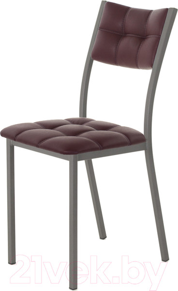 Изображение товара Стул AMC Comfort 3К4.14 (кожзам бордовый/графит)