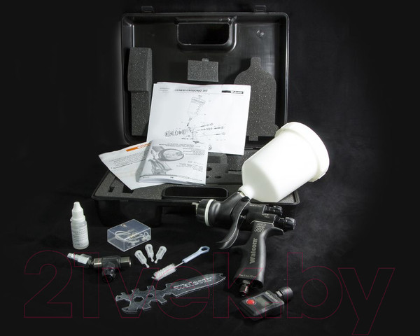 Изображение товара Пневматический краскопульт Walcom Carbonio Evo Hte Clear / 963014ECM