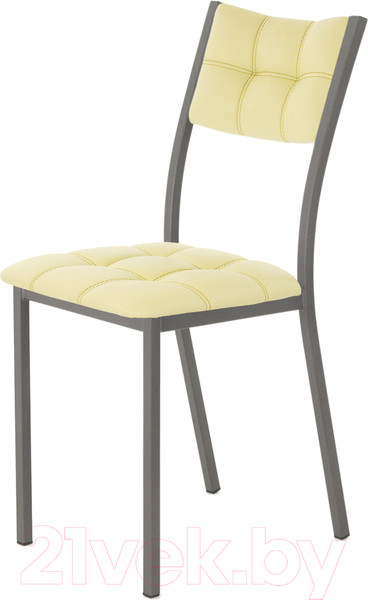 Изображение товара Стул AMC Comfort 3К4.15 (кожзам светло-желтый/графит)