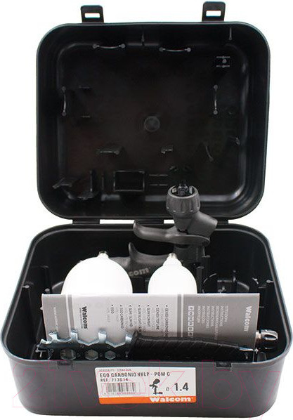 Изображение товара Пневматический краскопульт Walcom Ego Carbonio НVLP 713010