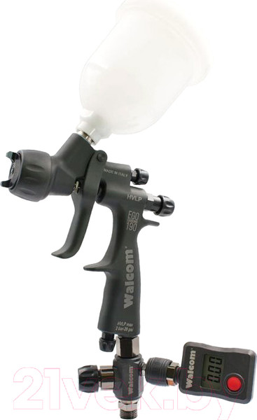 Изображение товара Пневматический краскопульт Walcom Ego Carbonio НVLP 713014