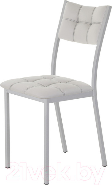 Изображение товара Стул AMC Comfort 3К5.6 (кожзам серый/серебристый)