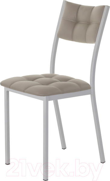 Изображение товара Стул AMC Comfort 3К5.18 (кожзам латте/серебристый)