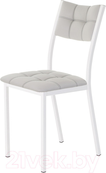 Изображение товара Стул AMC Comfort 3К6.6 (кожзам серый/белый)