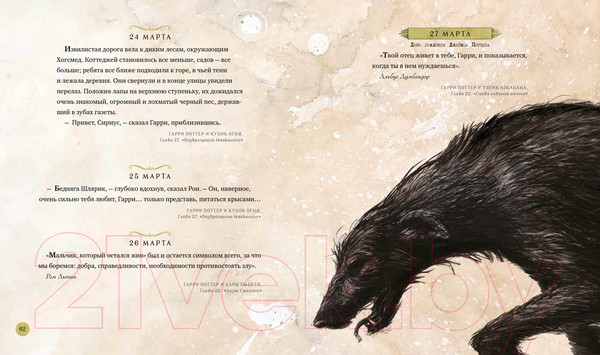 Изображение товара Книга Махаон Гарри Поттер. Год с волшебством (Роулинг Дж.К.)