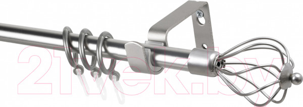 Изображение товара Карниз для штор Lm Decor Лайт Виола 19мм однорядный (сатин, 4м)