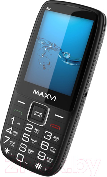 Изображение товара Мобильный телефон Maxvi B32 (черный)