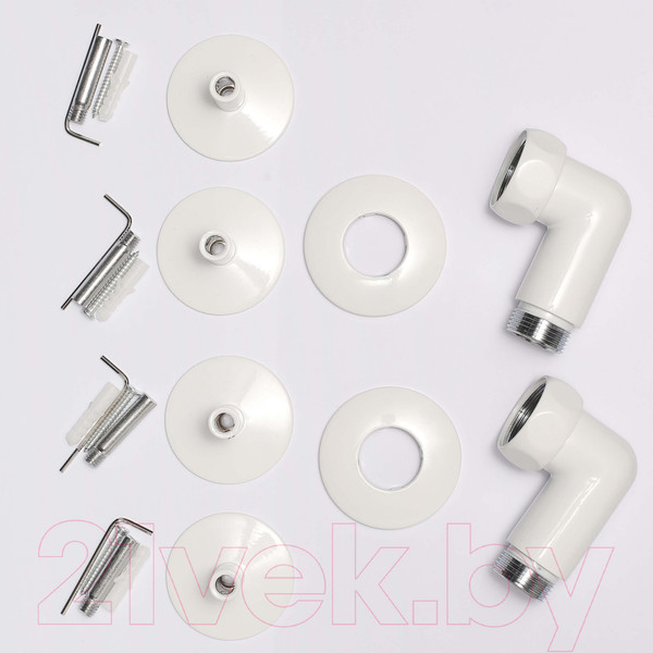 Изображение товара Полотенцесушитель водяной Gloss & Reiter Line Л.50x60.Л9.G1 (белый)