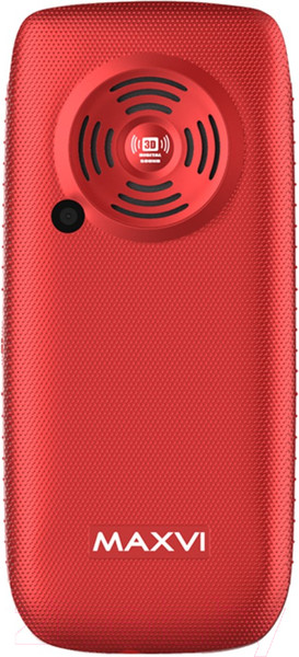 Изображение товара Мобильный телефон Maxvi B32 (красный)