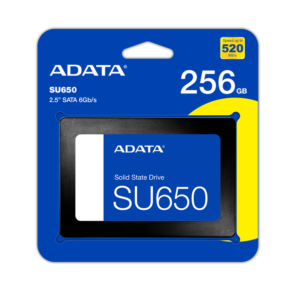Изображение товара SSD диск A-data Ultimate SU650 256GB (ASU650SS-256GT-R)