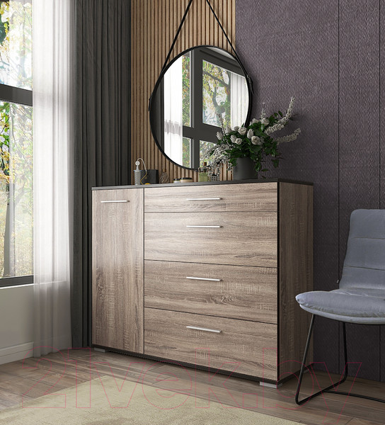 Изображение товара Тумба Евва Престиж АЭП К.01 (дуб трюфель)