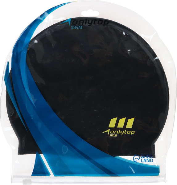Изображение товара Шапочка для плавания Onlytop 2945952 (черный)