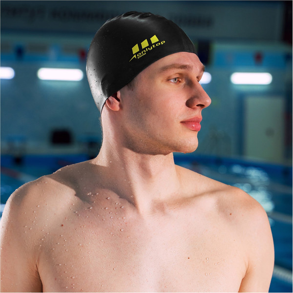 Изображение товара Шапочка для плавания Onlytop 2945952 (черный)