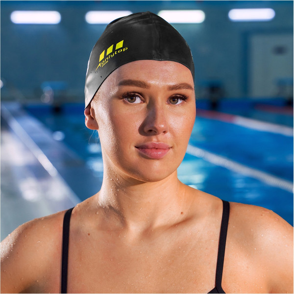 Изображение товара Шапочка для плавания Onlytop 2945952 (черный)