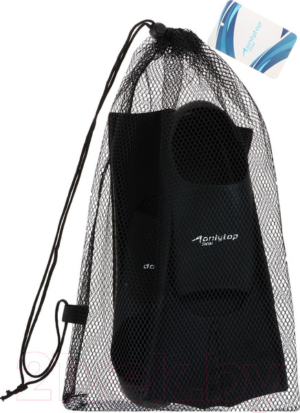 Изображение товара Ласты Onlytop 9093340 (р-р 33-35, черный)