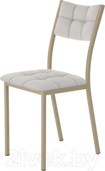 Изображение товара Стул AMC Comfort 3К10.6 (кожзам серый/капучино)