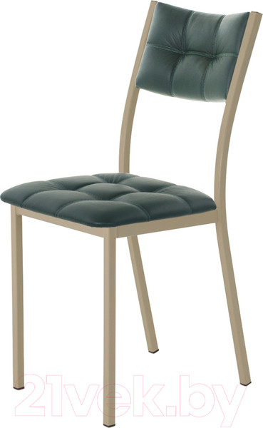 Изображение товара Стул AMC Comfort 3К10.9 (кожзам зеленый/капучино)