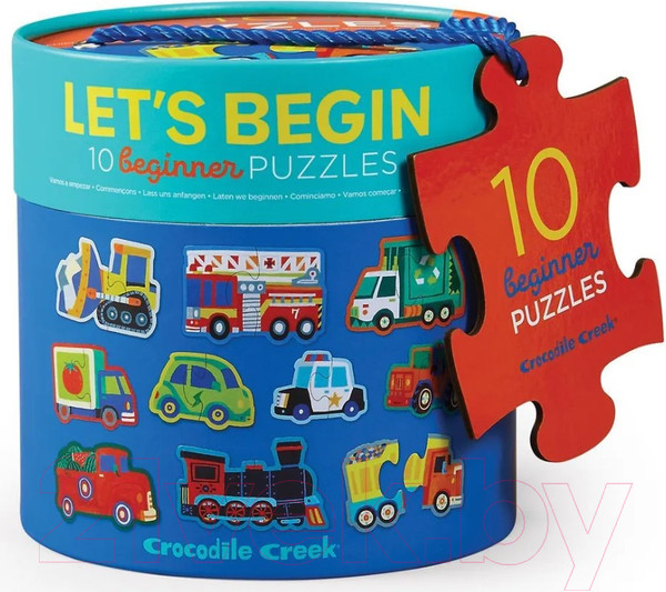 Изображение товара Развивающая игра Crocodile Creek Транспорт Давай начнем / 2952-0
