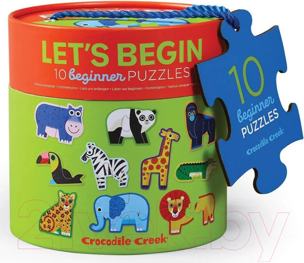 Изображение товара Развивающая игра Crocodile Creek Джунгли Давай начнем / 2952-1