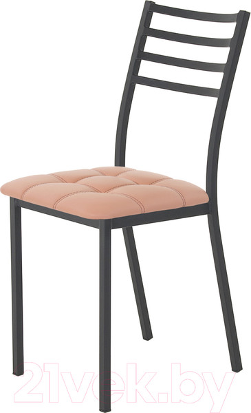 Изображение товара Стул AMC Comfort 4К1.7 (кожзам коралл/черный)