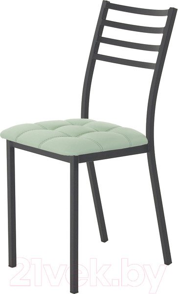 Изображение товара Стул AMC Comfort 4К1.10 (кожзам мятный/черный)
