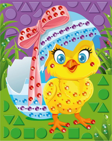 Изображение товара Набор для творчества Десятое королевство Аппликация для малышей Magic Art Цыпленок / 04755