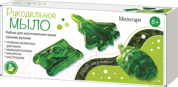 Изображение товара Набор для изготовления мыла Десятое королевство Милитари / 04736