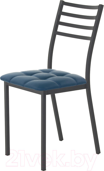 Изображение товара Стул AMC Comfort 4К1.13 (кожзам атлантик/черный)