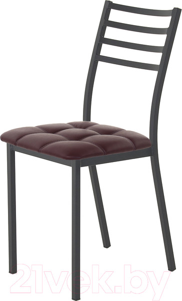Изображение товара Стул AMC Comfort 4К1.14 (кожзам бордо/черный)