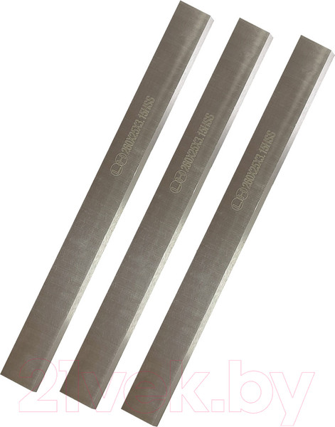 Изображение товара Набор ножей для станка БЕЛМАШ HSS 260x25x3 / RN078A (3шт)