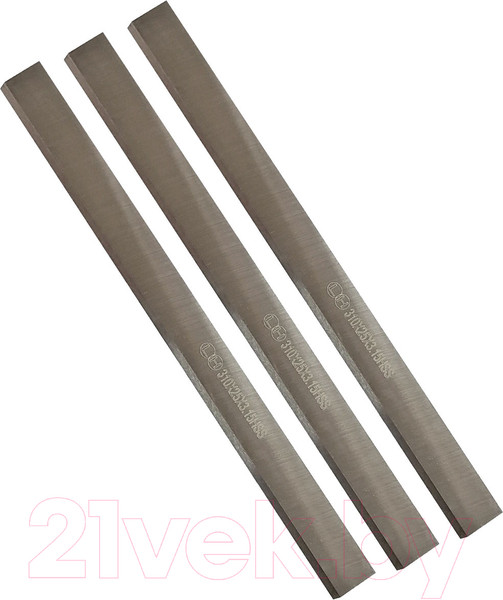 Изображение товара Набор ножей для станка БЕЛМАШ HSS 310x25x3 / RN079A (3шт)