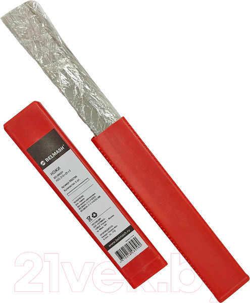 Изображение товара Набор ножей для станка БЕЛМАШ HSS 310x25x3 / RN079A (3шт)