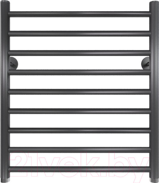 Изображение товара Полотенцесушитель водяной Gloss & Reiter Line Л. 50x60.Л9.G1 (муар черный)